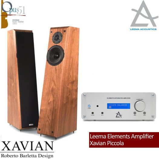Opus 50 : Leema Elements Amp. + Xavian Piccola Opus 50 : Leema Elements Amp. + Xavian Piccola