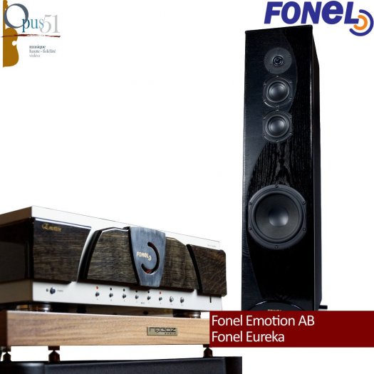 Opus 97 : Fonel Eureka + Emotion Class A Opus 97 : Fonel Eureka + Emotion Class A