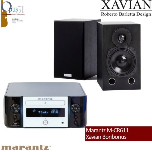 Opus 11 : Marantz M-CR611 + Xavian Bonbonus Opus 11 : Marantz M-CR611 + Xavian Bonbonus